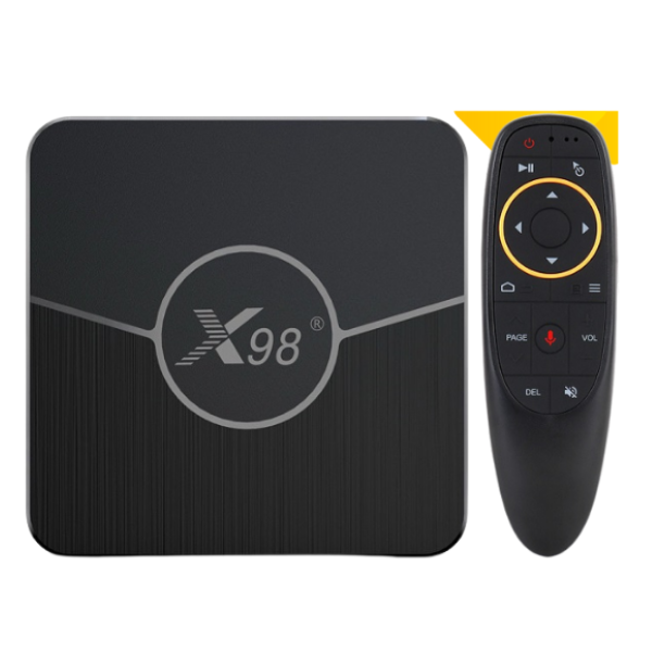 Combox Remote Giọng Nói + Enybox X98 Plus Ram 4GB, Android TV 11, Dual Wifi, Bluetooth 5.0